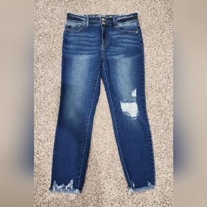 KanCan Distressed Skinny Jeans Size 11 / 29